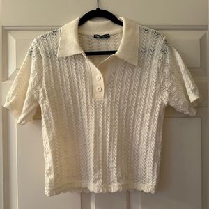Collared Sweater Polo